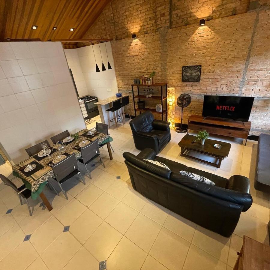 Casa De Tijolos Com Churrasqueira Vila Fechada Sao Paulo Bagian luar foto